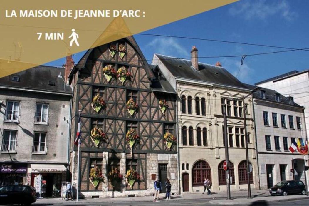 Charmant Studio Vue Cathedrale Quartier Historique Apartment Orleans Exterior photo